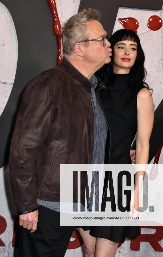 NEW YORK, NY - OCTOBER 8: Eric Stonestreet and Krysten Ritter at Dexter 20th Anniversary Celebration & Dexter: Resurrection Season 2 premiere at Chelsea Industrial on October 8, 2026 in New York City.