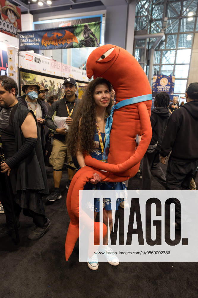New York Comic Con 2026, People in costumes and makeup pose during New York Comic Con 2026 at the Javits Center in New York City, United States, on Thursday, October 8, 2026. NEW YORK NEW YORK UNITED OF AMERICA