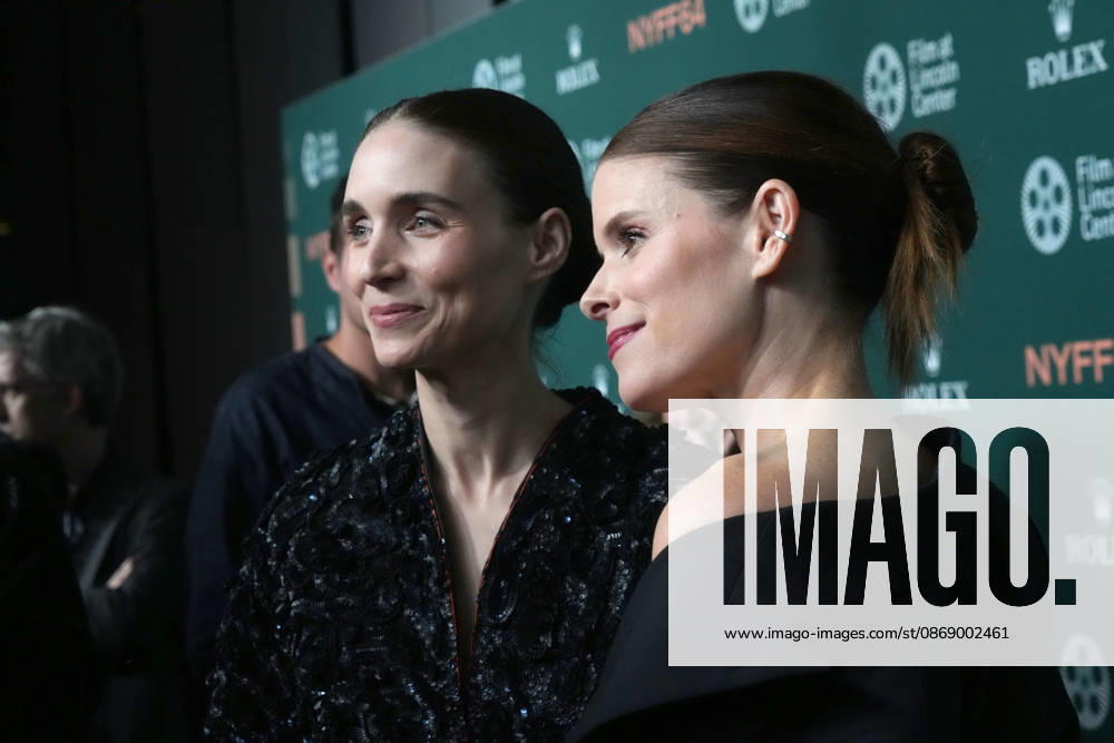 ROONEY MARA and KATE MARA attend the Ã¢â‚¬ËœBucking Fastards screening at the 64th New York Film Festival.Alice Tully Hall, Lincoln Center, NYC.October 8, 2026 . Bucking Fastards at the 64th New York Film Festival.Alice Tully Hall, Lincoln Center, NYC.October 8, 2026 . New York USA - ZUMAms4_ 20261008_faf_ms4_047