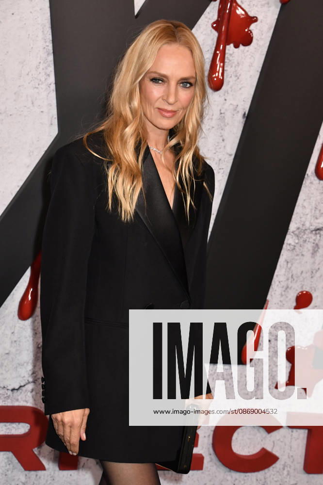 NEW YORK, NY - OCTOBER 8: Uma Thurman at Dexter 20th Anniversary Celebration & Dexter: Resurrection Season 2 premiere at Chelsea Industrial on October 8, 2026 in New York City. Credit: AdMedia New York City USA - ZUMAa123 20261008_zaa_a123_195