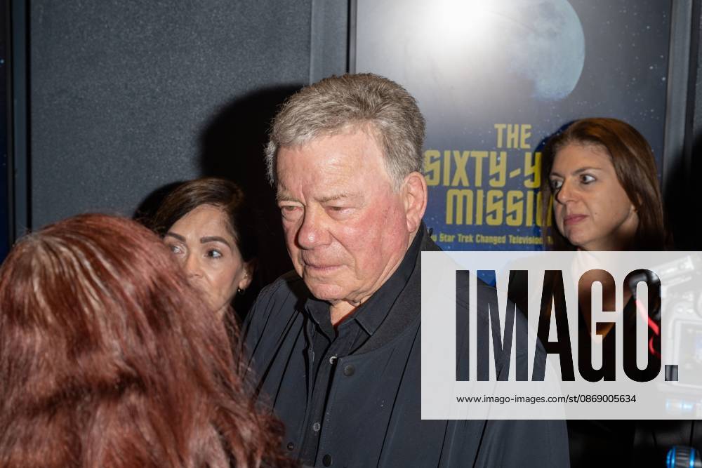 William Shatner attends. The Sixty Year Mission: How Star Trek Changed Television And The World New York premiere at Regal Times Square on October 08, 2026 in New York City. New York United States - ZUMAs197 20261008_aaa_s197_307