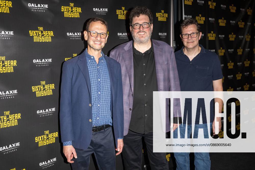 (L-R) Thomas Vitale, Mark A. Altman and Ashley Miller attend. The Sixty Year Mission: How Star Trek Changed Television And The World New York premiere at Regal Times Square on October 08, 2026 in New York City. New York United States - ZUMAs197 20261008_aaa_s197_309