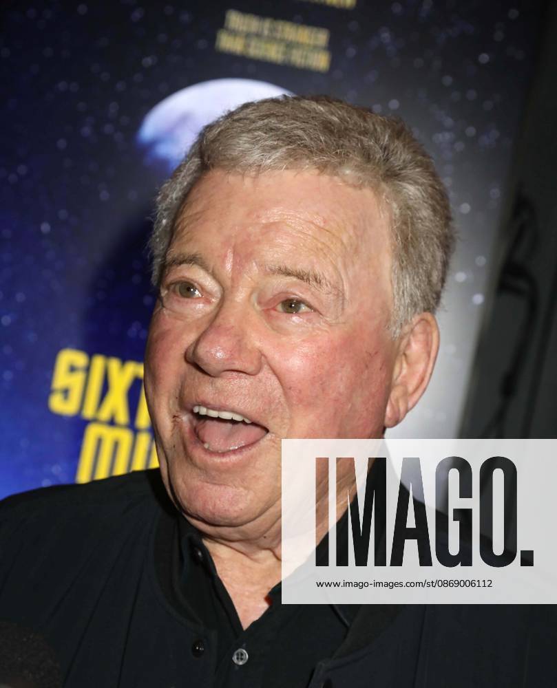 Actor WILLIAM SHATNER seen during the red carpet arrivals for the New York All Media Premiere Screening of The Sixty-Year Mission - How Star Trek Changed Television and the World held at Regal Times Square Theaters. New York USA - ZUMAk03_ 20261008_zaf_k03_055