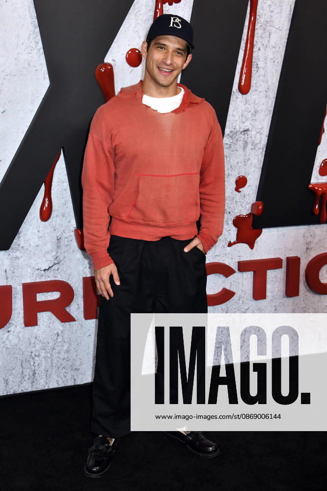 NEW YORK, NY - OCTOBER 8: Tyler Posey at Dexter 20th Anniversary Celebration & Dexter: Resurrection Season 2 premiere at Chelsea Industrial on October 8, 2026 in New York City. Credit: AdMedia New York City USA - ZUMAa123 20261008_zaa_a123_123