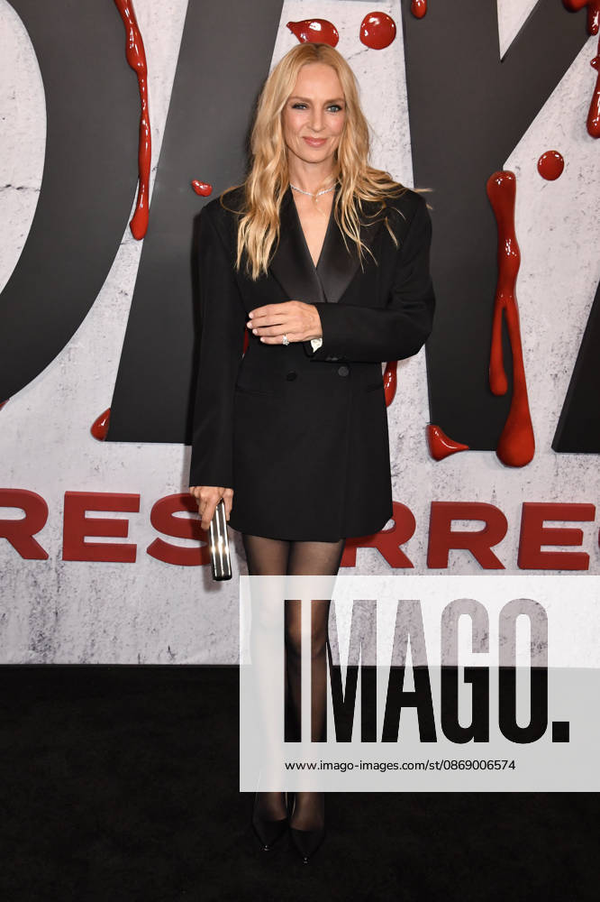 NEW YORK, NY - OCTOBER 8: Uma Thurman at Dexter 20th Anniversary Celebration & Dexter: Resurrection Season 2 premiere at Chelsea Industrial on October 8, 2026 in New York City. Credit: AdMedia New York City USA - ZUMAa123 20261008_zaa_a123_147