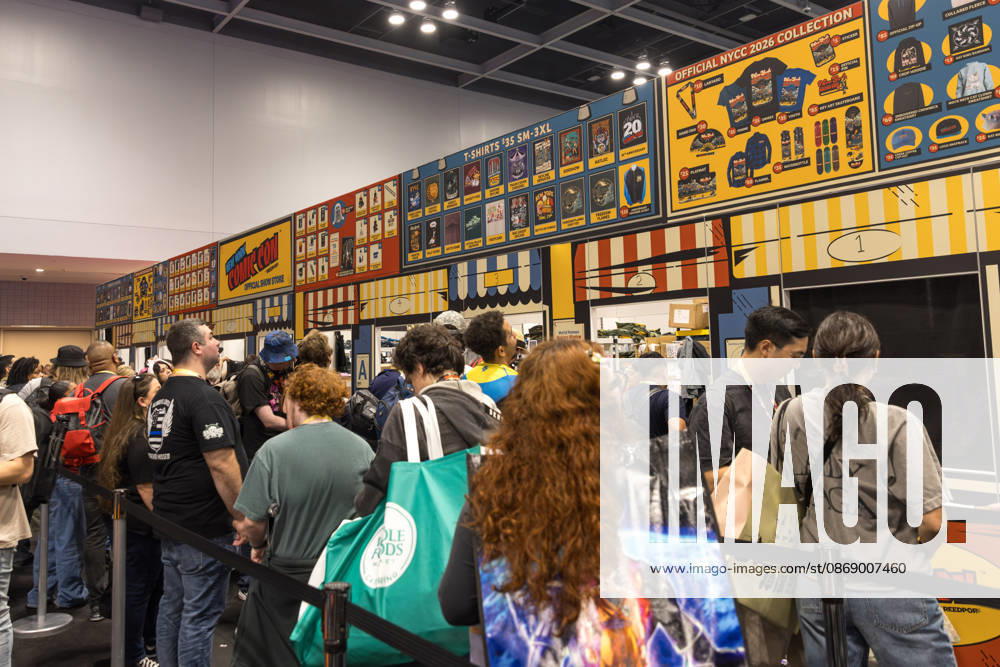People in costumes and makeup pose during New York Comic Con 2026 at the Javits Center in New York City, United States, on Thursday, October 8, 2026. New York USA - ZUMAc233 20261008_zsp_c233_006