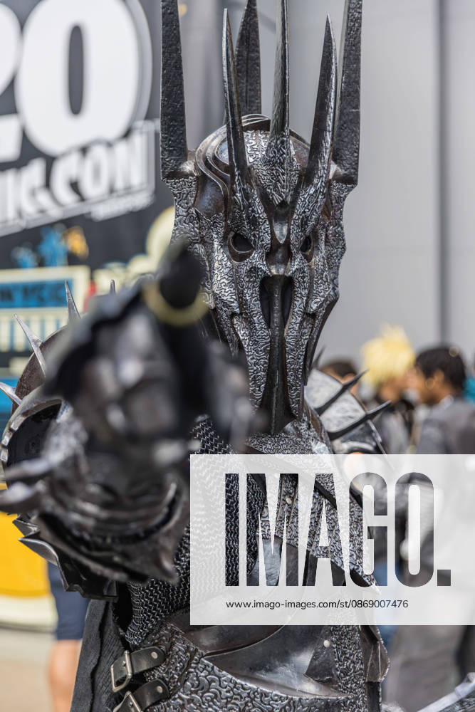 People in costumes and makeup pose during New York Comic Con 2026 at the Javits Center in New York City, United States, on Thursday, October 8, 2026. New York USA - ZUMAc233 20261008_zsp_c233_005