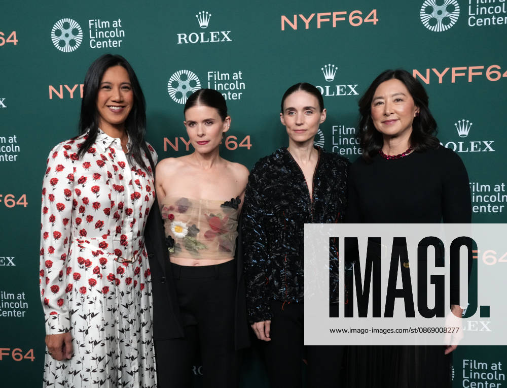 CLARA WU TSAI, KATE MARA, ROONEY MARA and AGNES CHU attend the Ã¢â‚¬ËœBucking Fastards screening at the 64th New York Film Festival.Alice Tully Hall, Lincoln Center, NYC.October 8, 2026 . Bucking Fastards at the 64th New York Film Festival.Alice Tully Hall, Lincoln Center, NYC.October 8, 2026 . New York USA - ZUMAms4_ 20261008_faf_ms4_051
