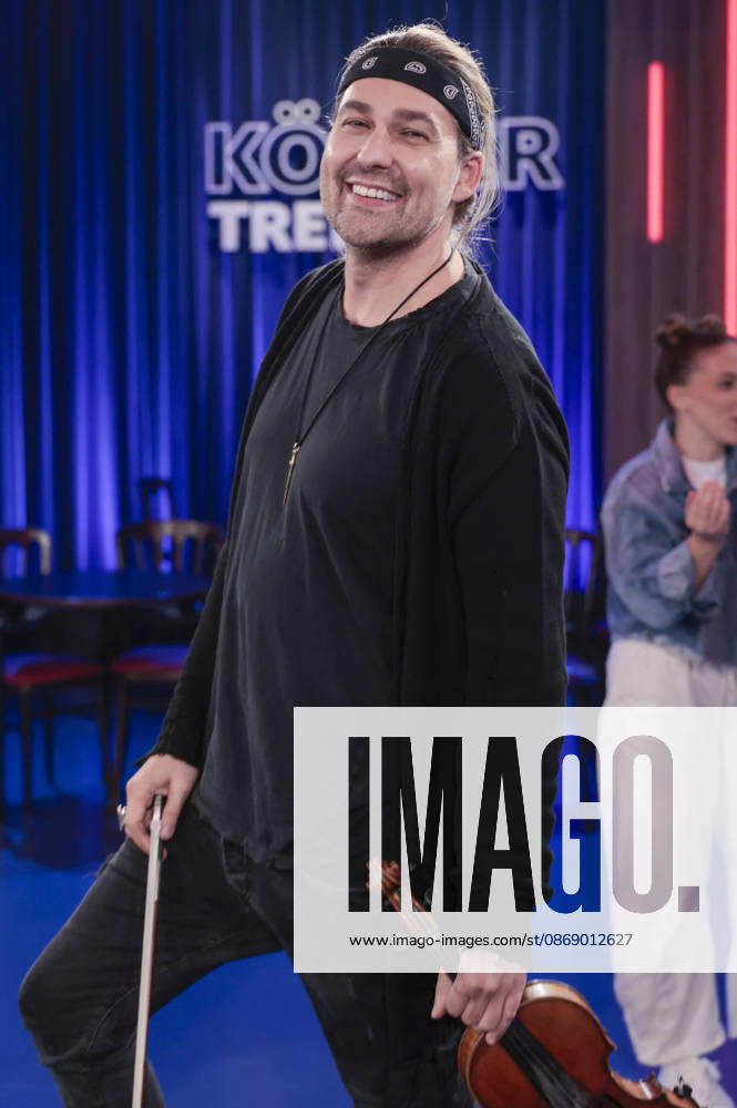 David Garrett during the taping of the WDR talk show Kölner Treff at WDR Studio BS 3 in Cologne, October 8, 2026 Foto:xR.xSchmiegeltx xFuturexImagex koelner_treff0810_6029
