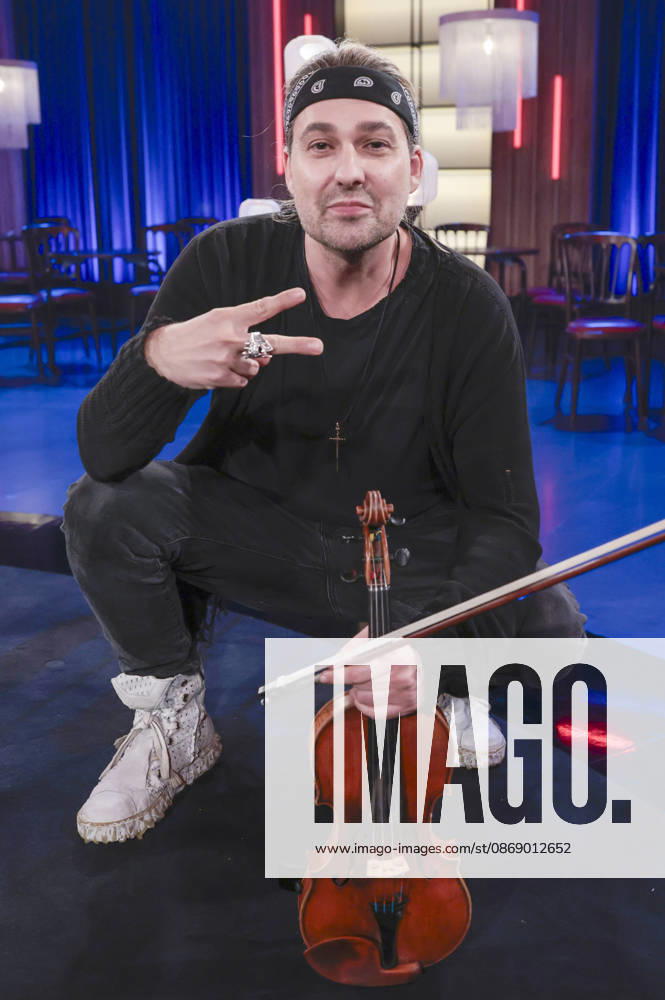 David Garrett during the taping of the WDR talk show Kölner Treff at WDR Studio BS 3 in Cologne, October 8, 2026 Foto:xR.xSchmiegeltx xFuturexImagex koelner_treff0810_6034
