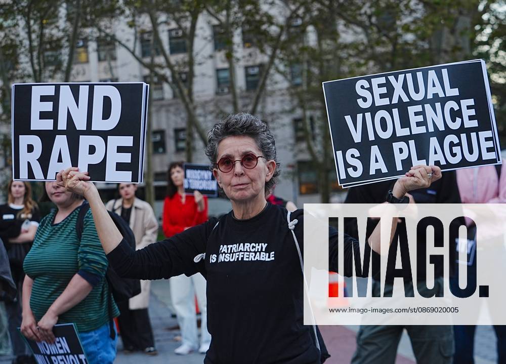 Stop sexual violence day of action rally takes place in Manhattan s Foley Square following Cornell lawsuit NEW YORK, UNITED STATES - OCTOBER 08: A Stop sexual violence day of action rally takes place in Foley Square, Manhattan, on Thursday, October 8, 2026, in the wake of Cornell University rape accusations in New York City, U.S. Selcuk Acar Anadolu New York United States. Editorial use only. Please get in touch for any other usage.