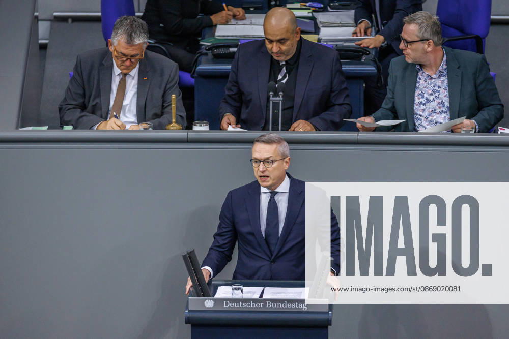 Bundestag: Karsten Wildberger (CDU), Federal Minister for Digital Affairs and State Modernization, at the German Bundestag on October 9, 2026, in Berlin, Berlin, Berlin, Germany, Bundestag