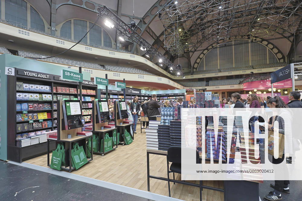 Frankfurt Impressions 08 10 2026 For the 78th Frankfurt Book Fair, the Festhalle—featuring the Community Stage and New Adult—opens its doors to all visitors today, Friday, starting at 11 a.m. Here at the Thalia booth in Frankfurt am Main, Hesse, Germany