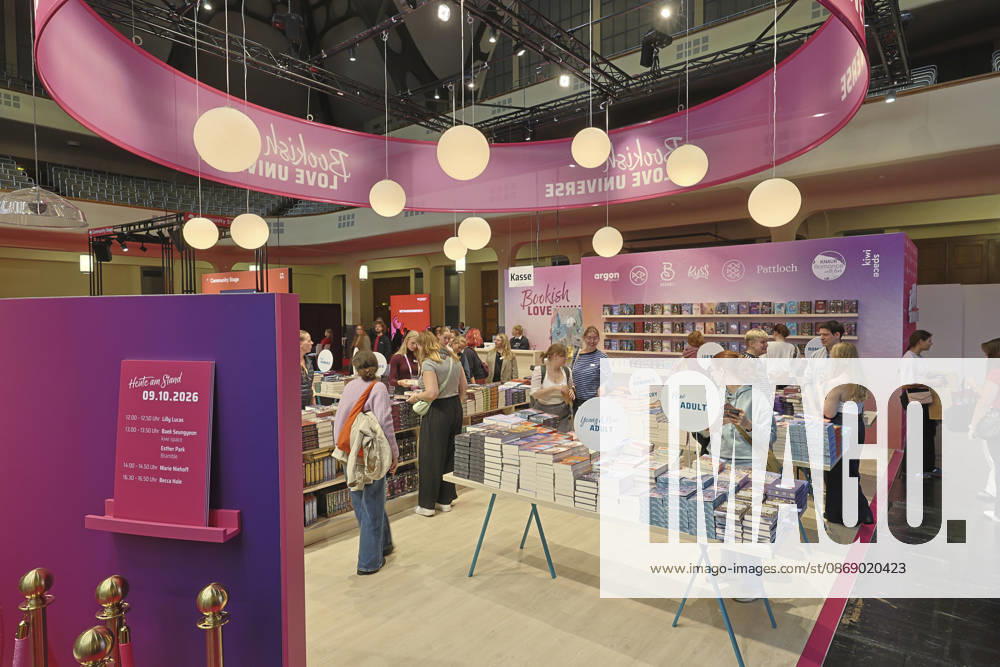 Frankfurt Impressions 10 08 2026 For the 78th Frankfurt Book Fair, the Festhalle—featuring the Community Stage and New Adult—opens its doors to all visitors today, Friday, starting at 11 a.m. Frankfurt am Main, Hesse, Germany