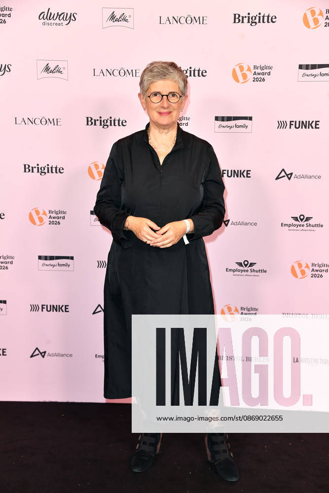 Britta Haßelmann at the 2026 Brigitte Award ceremony at the Kino International in Berlin on October 8, 2026