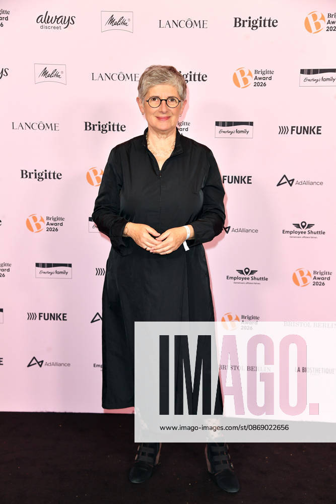 Britta Haßelmann at the 2026 Brigitte Award ceremony at the Kino International in Berlin on October 8, 2026