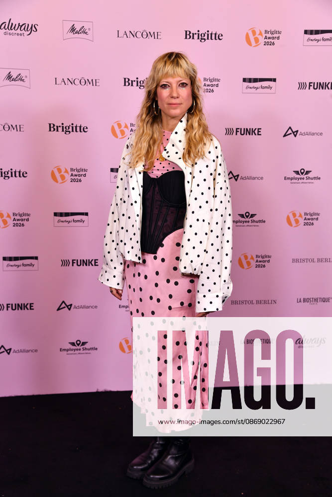 Mieze Katz, whose real name is Maria Mummert, at the 2026 Brigitte Award ceremony at the Kino International in Berlin on October 8, 2026