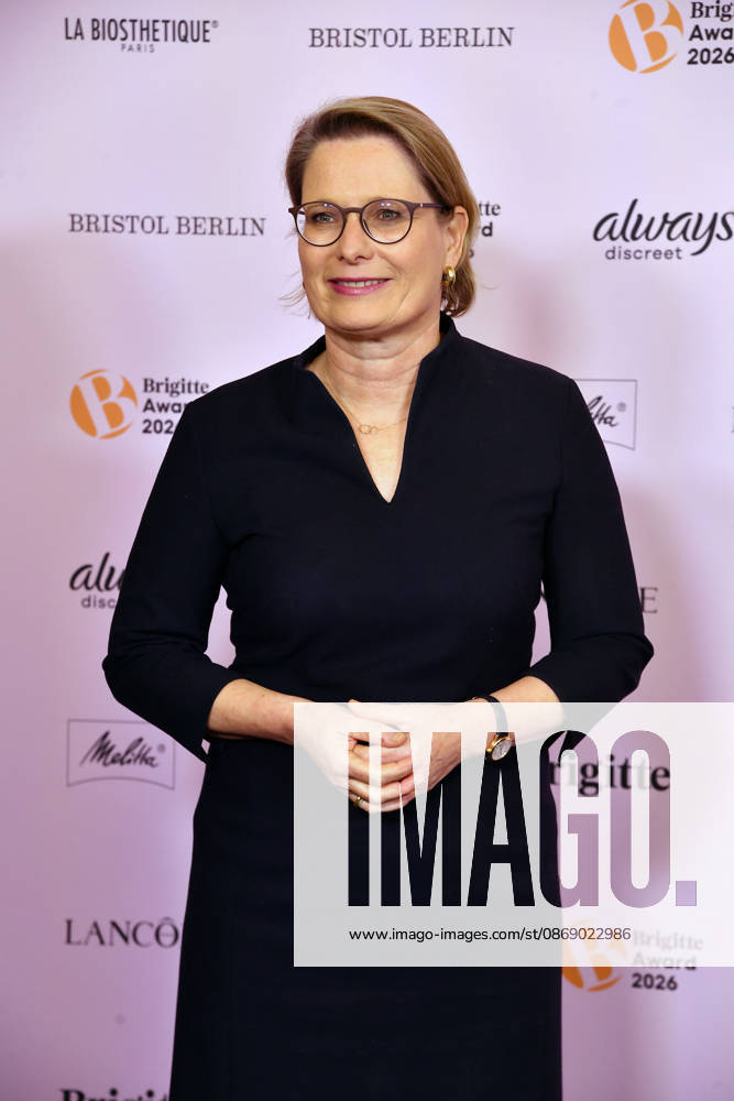 Stefanie Hubig, Federal Minister of Justice and Consumer Protection, at the 2026 Brigitte Award ceremony at the Kino International in Berlin on October 8, 2026