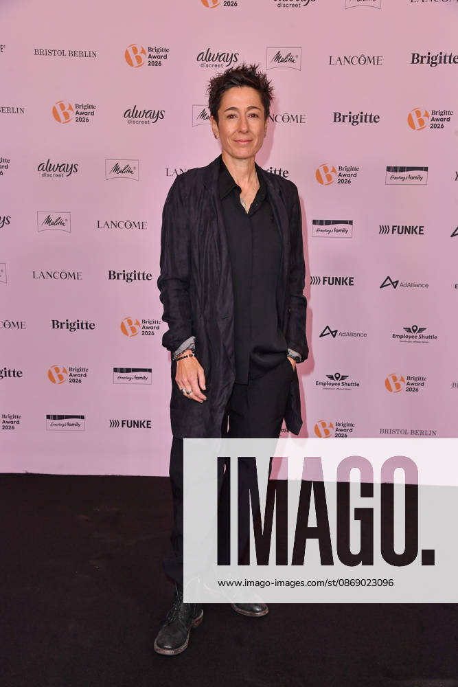 Dunja Hayali at the 2026 Brigitte Award ceremony at the Kino International in Berlin on October 8, 2026