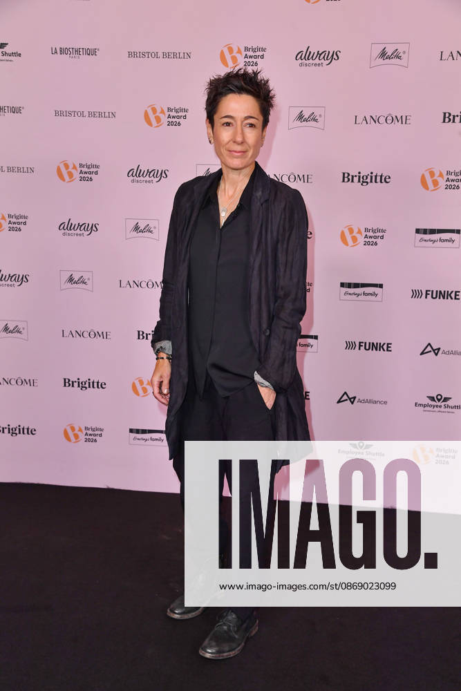 Dunja Hayali at the 2026 Brigitte Award ceremony at the Kino International in Berlin on October 8, 2026