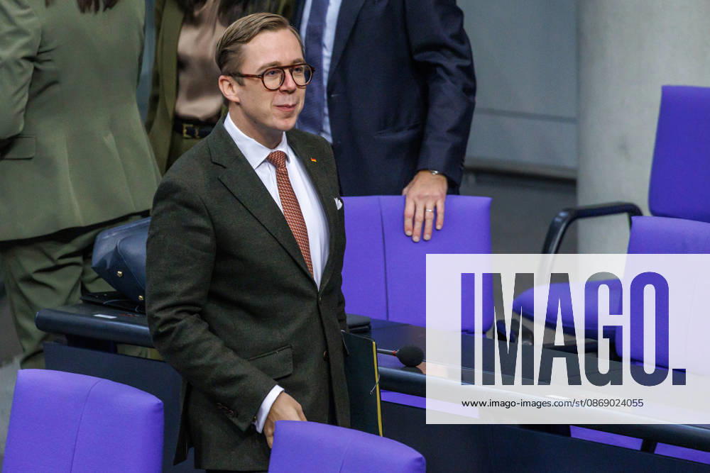 Bundestag Philipp Amthor (CDU) in the German Bundestag on October 9, 2026, in Berlin, Berlin, Berlin, Germany, Bundestag