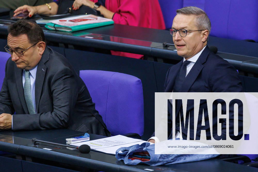 Bundestag: Karsten Wildberger (CDU), Federal Minister for Digital Affairs and State Modernization, at the German Bundestag on October 9, 2026, in Berlin, Berlin, Berlin, Germany, Bundestag