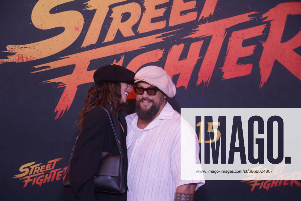 Street Fighter Red Carpet And Fan Event in Mexico City Actor Jason Momoa and Adria Arjona attend the official red carpet and fan event for the upcoming live-action film Street Fighter at Cinà polis Universidad on October 08, 2026 in Mexico City, Mexico. (Photo by Ismael Rosas Eyepix Group)