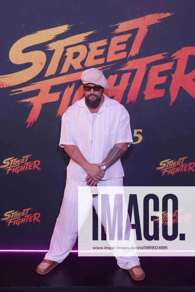 Street Fighter Red Carpet And Fan Event in Mexico City Actor Jason Momoa attends the official red carpet and fan event for the upcoming live-action film Street Fighter at CinÃ polis Universidad on October 08, 2026 in Mexico City, Mexico. (Photo by Ismael Rosas Eyepix Group)