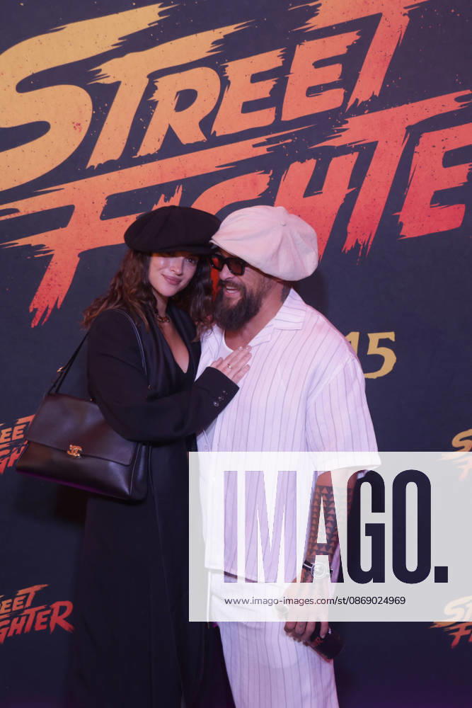 Street Fighter Red Carpet And Fan Event in Mexico City Actor Jason Momoa and Adria Arjona attend the official red carpet and fan event for the upcoming live-action film Street Fighter at Cinà polis Universidad on October 08, 2026 in Mexico City, Mexico. (Photo by Ismael Rosas Eyepix Group)