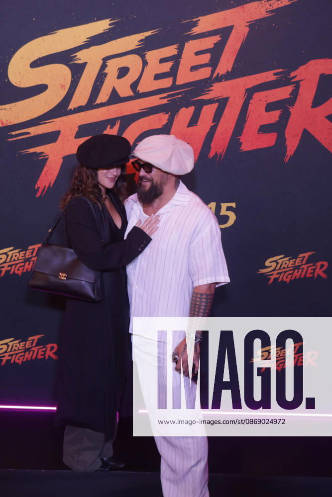 Street Fighter Red Carpet And Fan Event in Mexico City Actor Jason Momoa and Adria Arjona attend the official red carpet and fan event for the upcoming live-action film Street Fighter at Cinà polis Universidad on October 08, 2026 in Mexico City, Mexico. (Photo by Ismael Rosas Eyepix Group)
