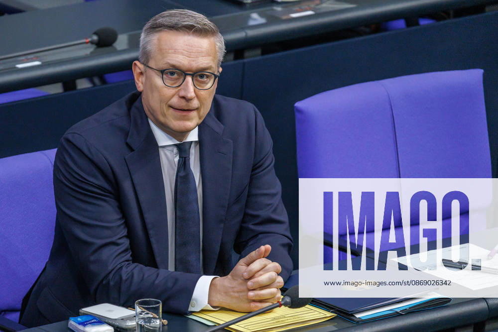 Bundestag: Karsten Wildberger (CDU), Federal Minister for Digital Affairs and State Modernization, at the German Bundestag on October 9, 2026, in Berlin, Berlin, Berlin, Germany, Bundestag