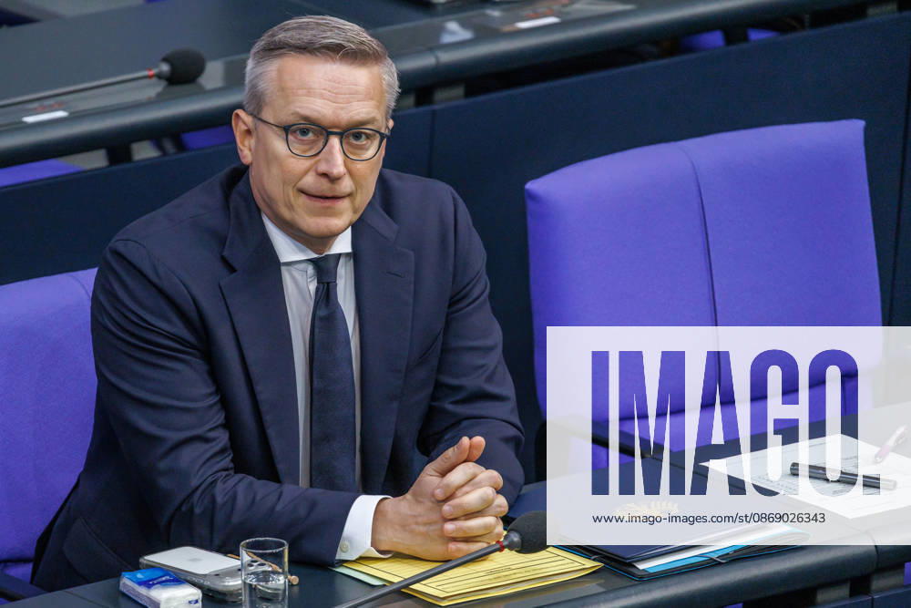 Bundestag: Karsten Wildberger (CDU), Federal Minister for Digital Affairs and State Modernization, at the German Bundestag on October 9, 2026, in Berlin, Berlin, Berlin, Germany, Bundestag