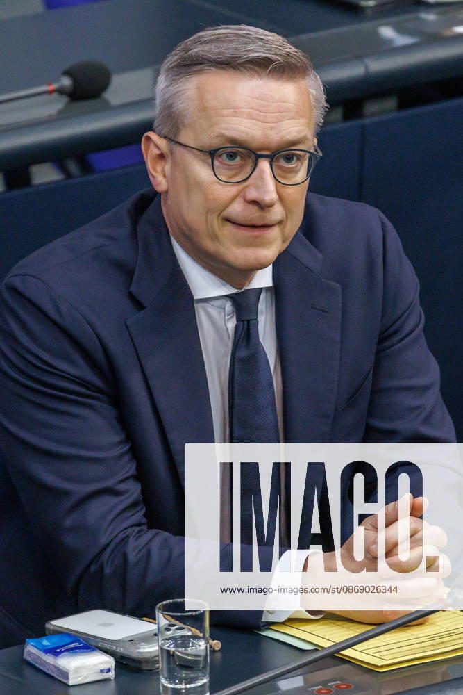 Bundestag: Karsten Wildberger (CDU), Federal Minister for Digital Affairs and State Modernization, at the German Bundestag on October 9, 2026, in Berlin, Berlin, Berlin, Germany, Bundestag