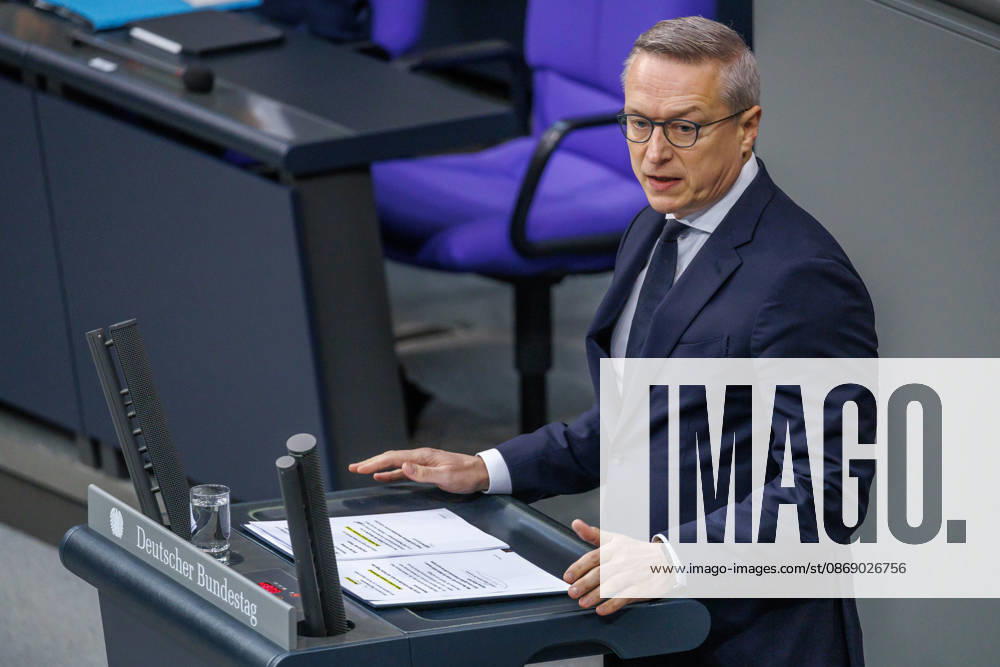 Bundestag: Karsten Wildberger (CDU), Federal Minister for Digital Affairs and State Modernization, at the German Bundestag on October 9, 2026, in Berlin, Berlin, Berlin, Germany, Bundestag