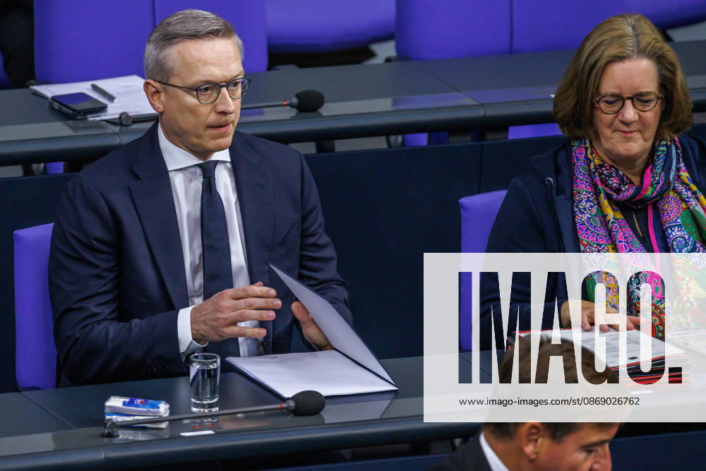 Bundestag: Karsten Wildberger (CDU), Federal Minister for Digital Affairs and State Modernization, at the German Bundestag on October 9, 2026, in Berlin, Berlin, Berlin, Germany, Bundestag