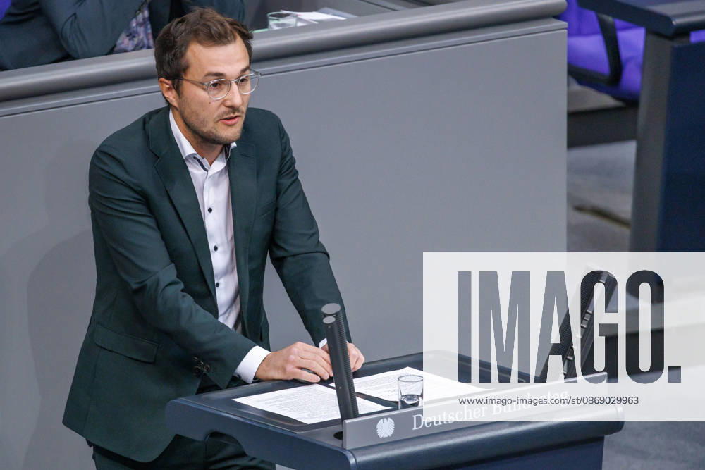 Bundestag Johannes Schätzl (SPD) in the German Bundestag on October 9, 2026, in Berlin, Berlin, Berlin, Germany, Bundestag