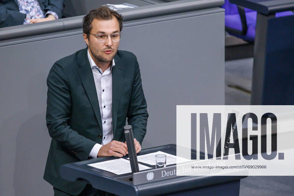 Bundestag Johannes Schätzl (SPD) in the German Bundestag on October 9, 2026, in Berlin, Berlin, Berlin, Germany, Bundestag