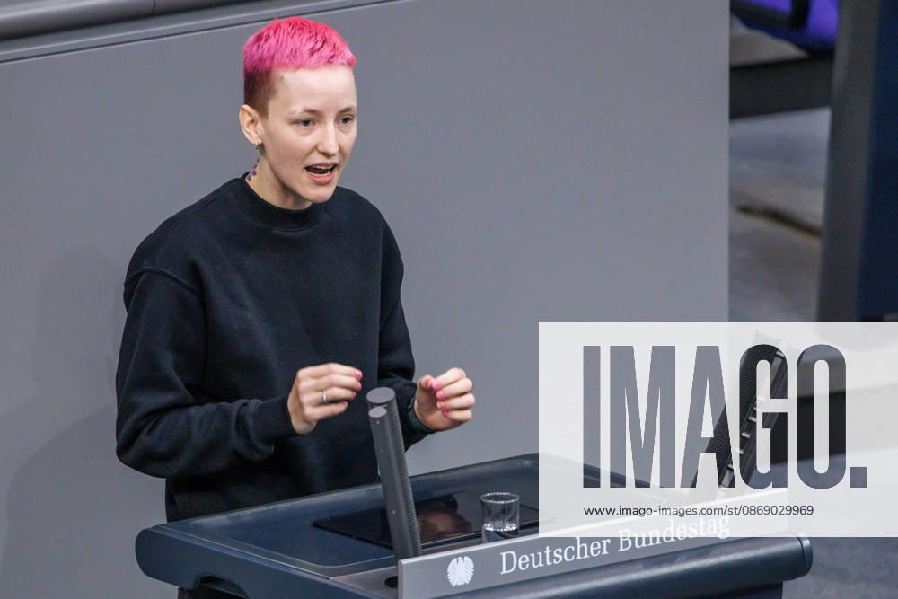Bundestag Rebecca Lenhard B90 Greens in the German Bundestag on October 9, 2026, in Berlin, Berlin, Germany, Bundestag