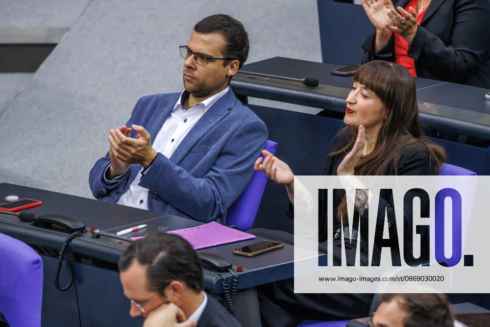 Bundestag Heidi Reichinnek The Left in the German Bundestag on October 9, 2026, in Berlin, Berlin, Germany, Bundestag