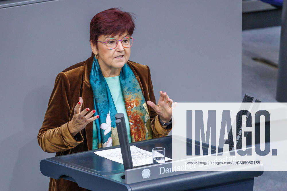 Bundestag: Dr. Inge Graeßle (CDU CSU) in the German Bundestag on October 9, 2026, in Berlin, Berlin, Berlin, Germany, Bundestag