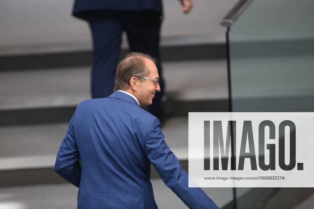 German Bundestag 100th Session of the Bundestag Federal Minister of the Interior Alexander Dobrindt (CSU)