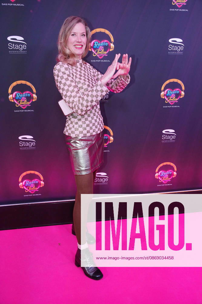 Franziska Reichenbacher at the premiere of the musical *JULIA* on October 8, 2026, at the Stage Palladium Theater in Stuttgart. Franziska Reichenbacher attends the Stuttgart premiere of the musical *JULIA* at the Stage Palladium Theater on October 8, 2026, in Stuttgart, Germany. The musical *JULIA* celebrates its premiere in Stuttgart.