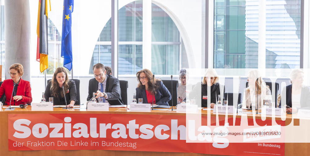 Social Policy Conference, EUR, Germany, Berlin, October 9, 2026 Janine Wissler, Sören Pellmann, Yasmin Fahimi (DGB), and Nicole Gohlke: Kickoff for the Social Council The Left Party parliamentary group in the Bundestag is hosting a conference on social security and solidarity across society, with participants from the political and civil society sectors