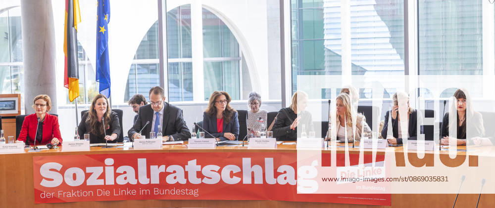 Social Policy Conference, EUR, Germany, Berlin, October 9, 2026 Janine Wissler, Sören Pellmann, Yasmin Fahimi (DGB), and Nicole Gohlke: Kickoff for the Social Council The Left Party parliamentary group in the Bundestag is hosting a conference on social security and solidarity across society, with participants from the political and civil society sectors
