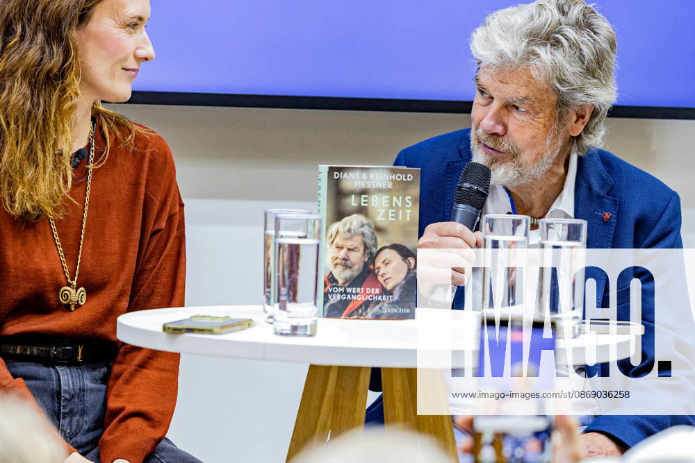 Reinhold Messner at the Frankfurt Book Fair 2026 09 10 2026 Legendary mountaineer Reinhold Messner and his wife Diane Messner will present their joint book *Lebenszeit: On the Value of Transience* at the 2026 Fr