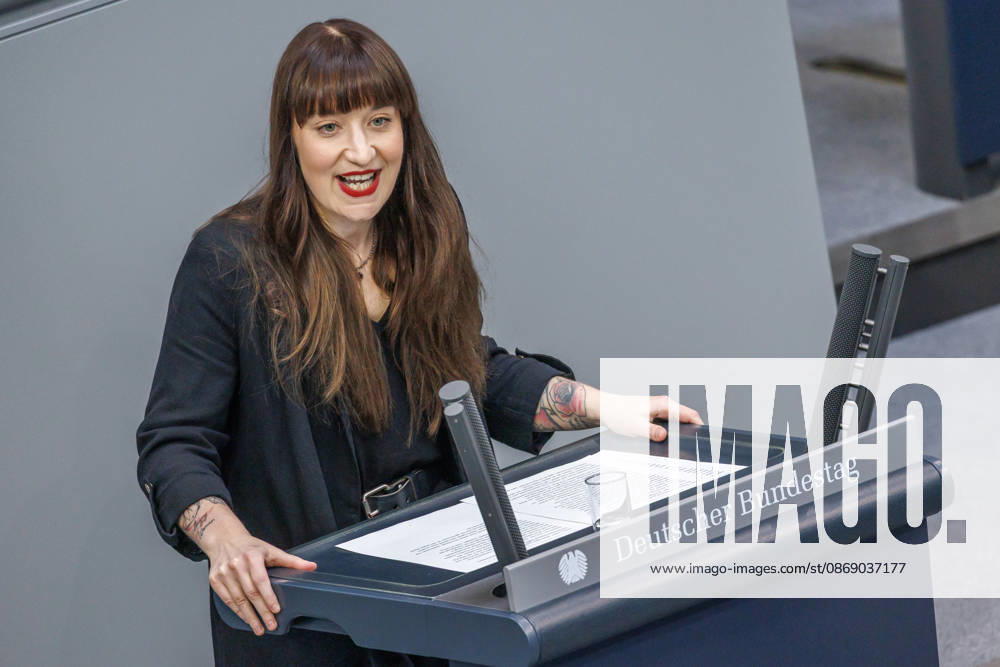Bundestag Heidi Reichinnek The Left in the German Bundestag on October 9, 2026, in Berlin, Berlin, Germany, Bundestag