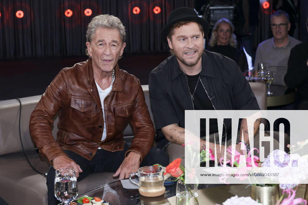 ABB TALK SHOW: Peter Maffay and Johannes Oerding as guests on the NDR talk show, broadcast from the NDR 3 studio on Friday, October 9, 2026, in Hamburg, Germany