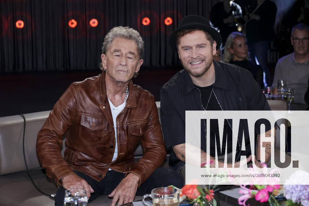 ABB TALK SHOW: Peter Maffay and Johannes Oerding as guests on the NDR talk show, broadcast from the NDR 3 studio on Friday, October 9, 2026, in Hamburg, Germany