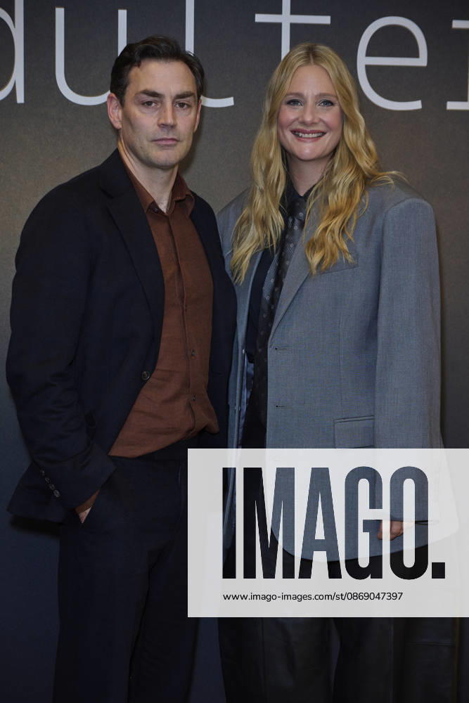 Adultery press screening Matthew McNulty and Romola Garai seen attending the press screening for Adultery produced by Poison Pen Studios in association with ITV Studios for ITV and STV. The series will launch this October and will be available for streaming on ITVX and STV Player. held at the Soho House Hotel, Credit:Alan D West Alan West Avalon UK, London, Soho House Hotel