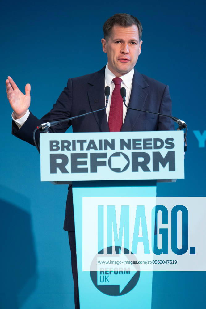 Reform UK Presser at Church House, London, UK - 9 October, 2026 Robert Jenrick - Reform UK Chancellor speaks at a Press Conference at Church House, London, England, UK on Friday 9 October, 2026., Credit:Justin Ng Avalon UK, England, London, Church House